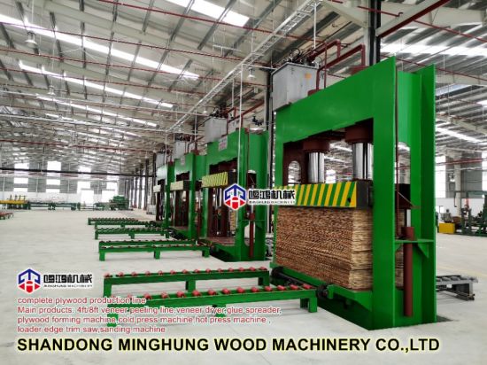500tons Plywood Cold Press Machine From China Manufacturer minghung machine