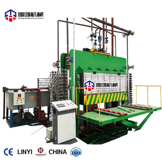 LVL Chipboard Hydraulic Hot Press Machine by Oil/Steam Heating
