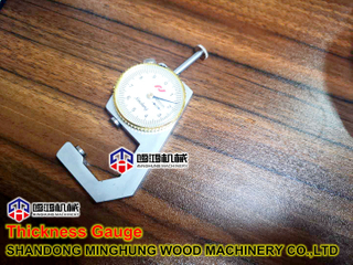 Thickness Gauge For Veneer Thickness