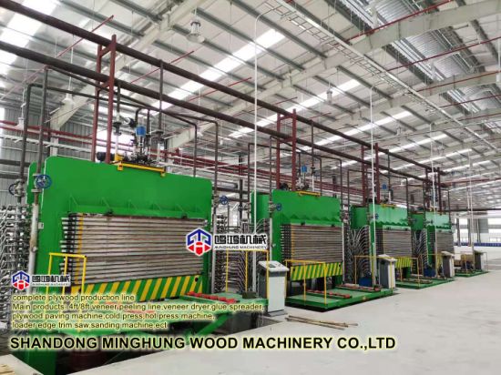 Plywood Production Machines Hot Press Machine