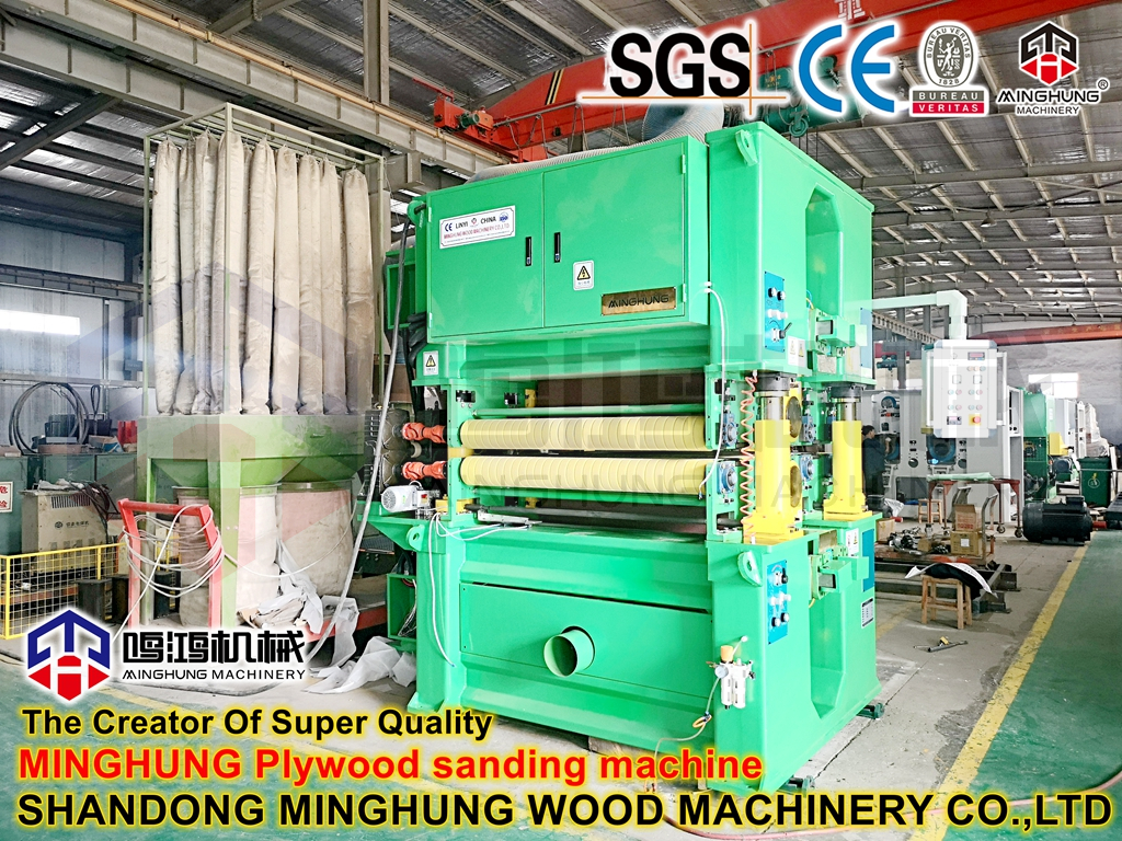 Plywood Double Side Sanding Machine in Wood Based Panels Machinery
