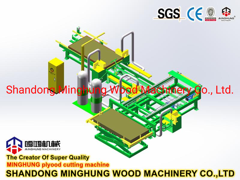 Plywood Trimming Machine for Making Plywood Board