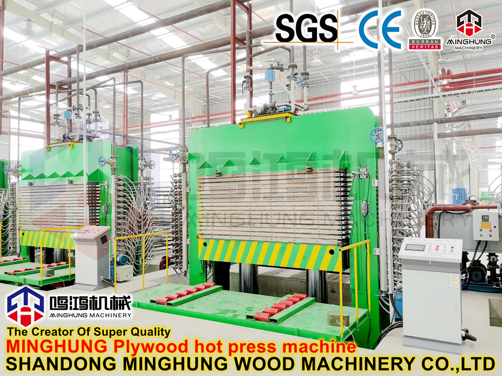 Hot Press Plywood Machine for Woodworking Machine