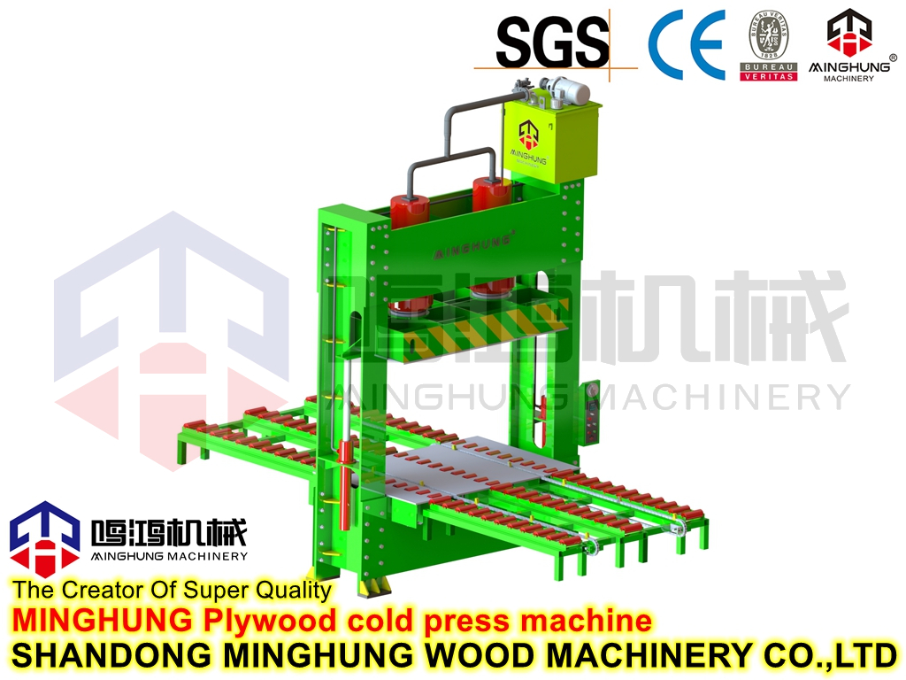 Press Machine for Pre-Pressing Plywood Veneer