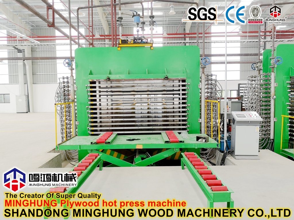 Hot Press Machine for Woodworking Machine