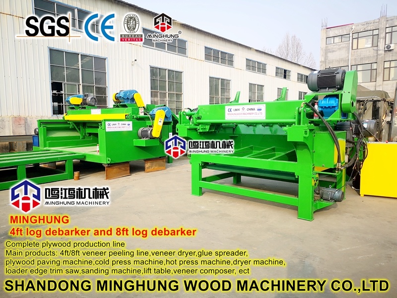 Strong Log Peeling Machine for Wood Timber Processing Machine