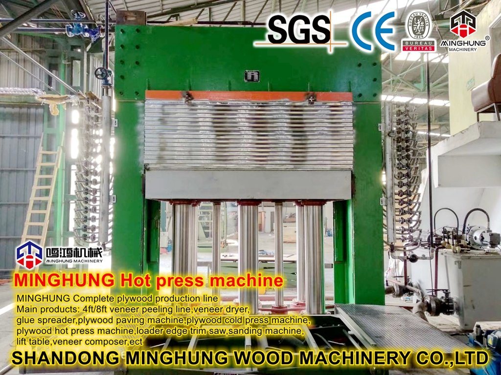 Plywood Wood Machine Hot Press