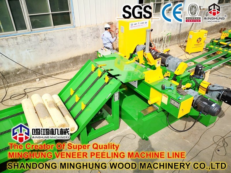8feet Wood Peeling Machine for Veneer Production