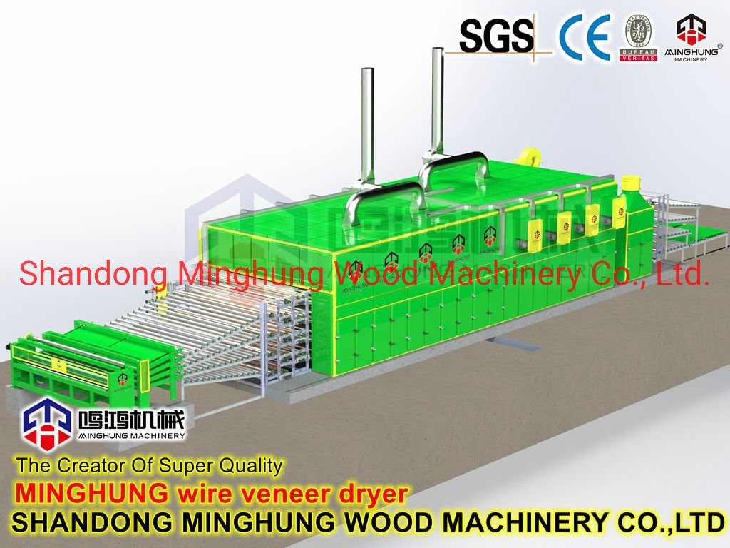 Oil Steam Roller Type Veneer Dryer Machine