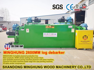 Wood Processing Machine Log Peeling Debarking Machine