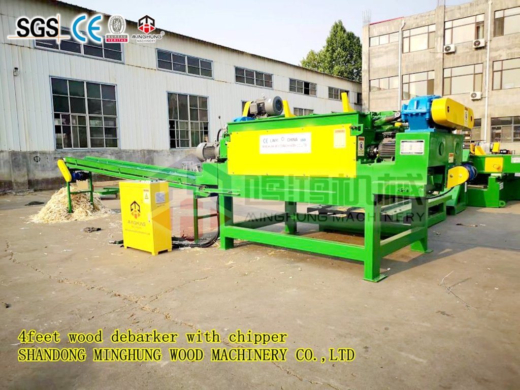 Forest Wood Working Machine for Peeling Debarking Log