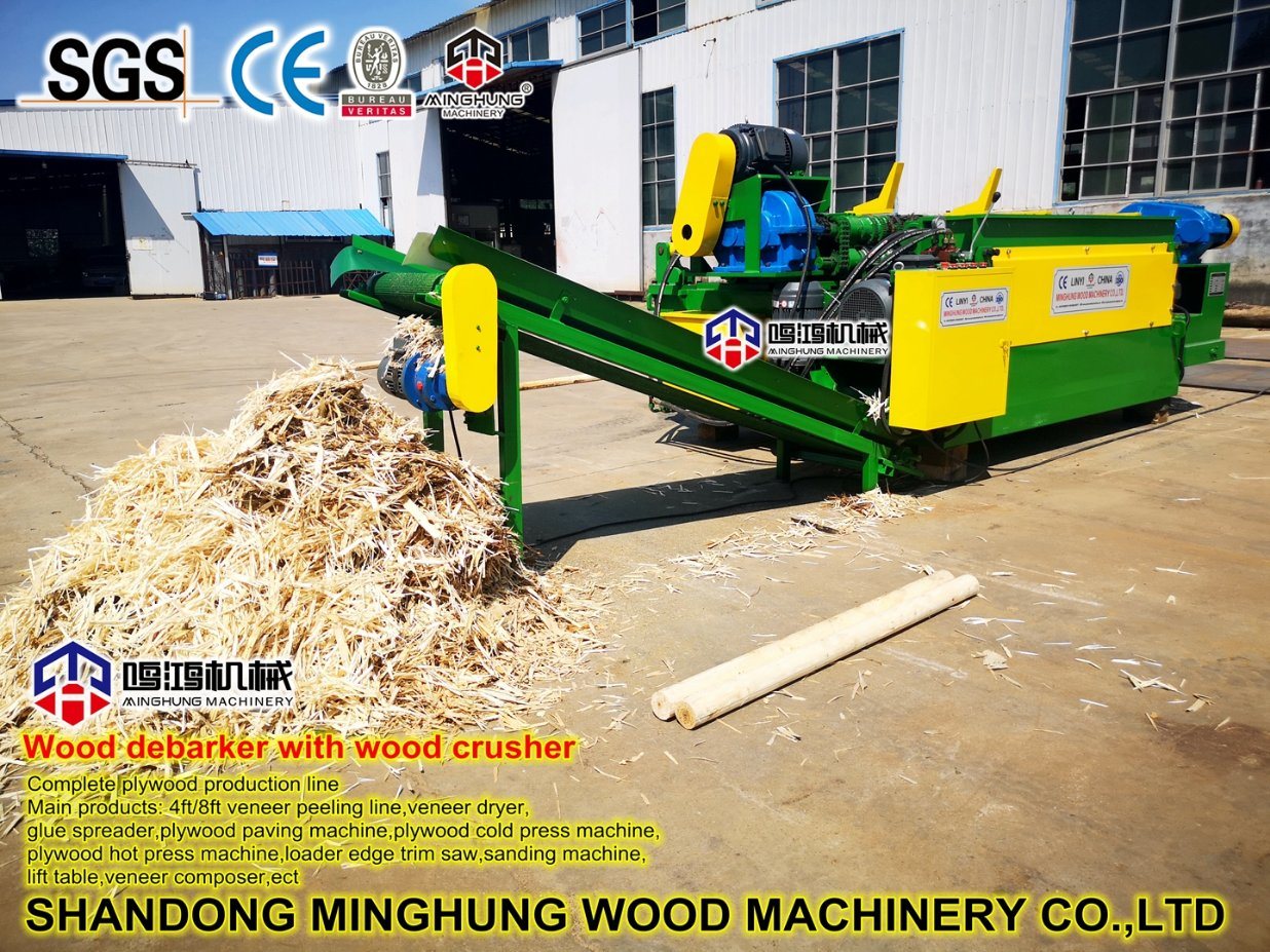 Woodworking Machine Log Debarking Machine