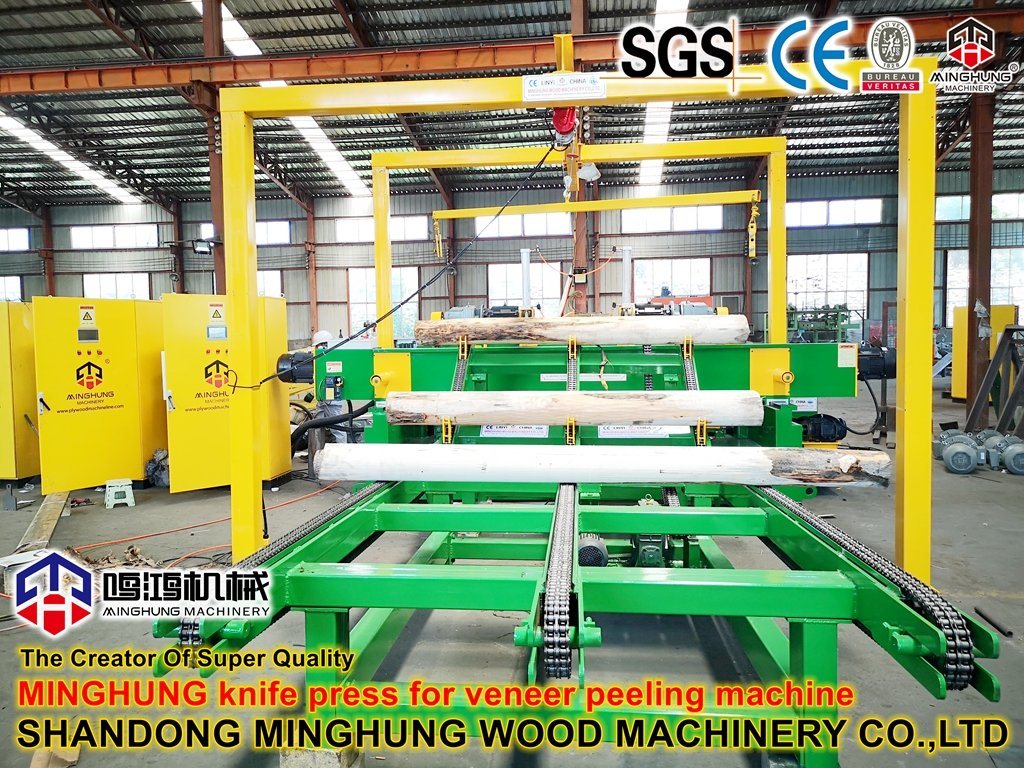 Wood Veneer Peeling Machine for Processing Timber Log