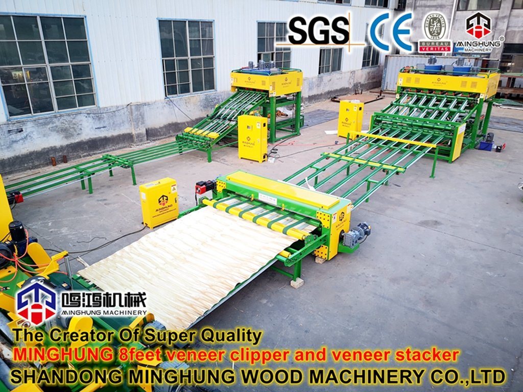 Plywood Veneer Production Line Wood Peeling Machine