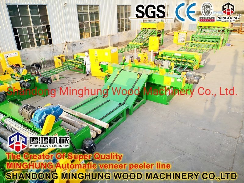 Rotary Wood Veneer Peeler for Plywood Veneer Furniture Mill