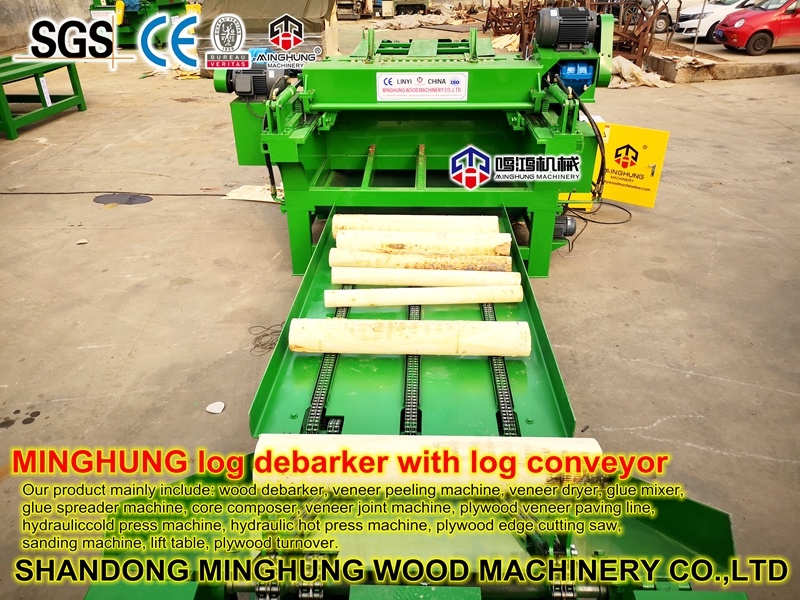 Wood Rounder Machine for Rounding Debarking Log Bark