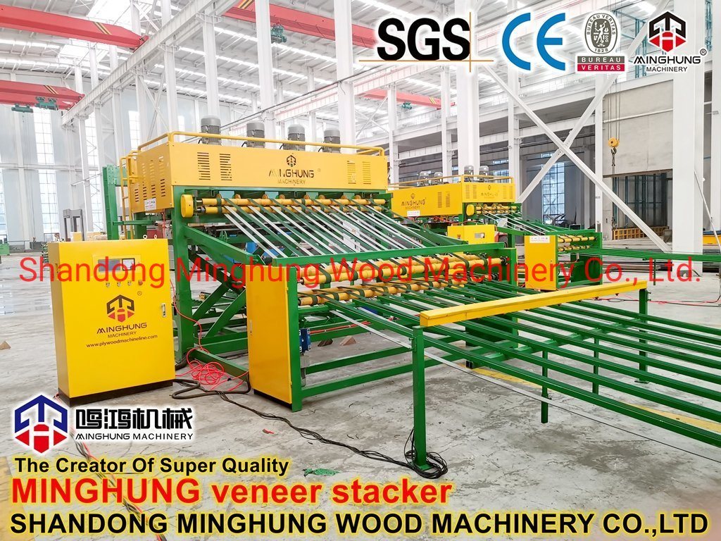 Stacker for Automatic Sorting Wood Veneer