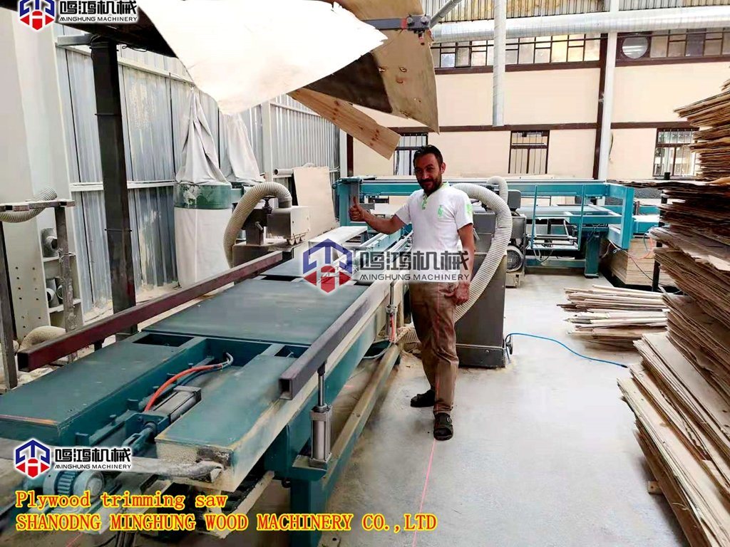 Auto Edge Trimming Saw Machine for Plywood Production