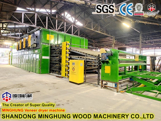 Core Veneer Dryer Drying Machine for Plywood Production Line