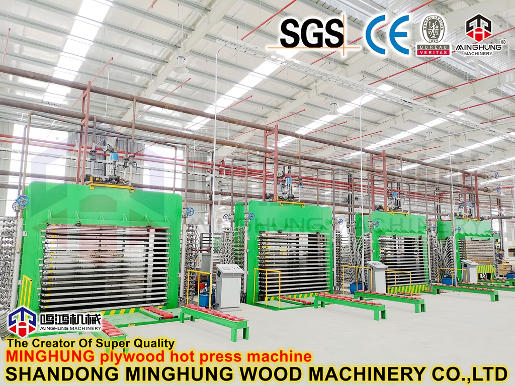 Woodworking Machinery Hot Press for Plywood Making