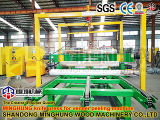 Rotary Veneer Lathe for Beech Veneer Production
