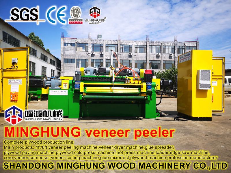 New Electric Box Wood Veneer Peeling Machine for Sale