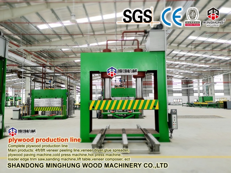 500t Core Cold Press for Woodworking Plywood Machine