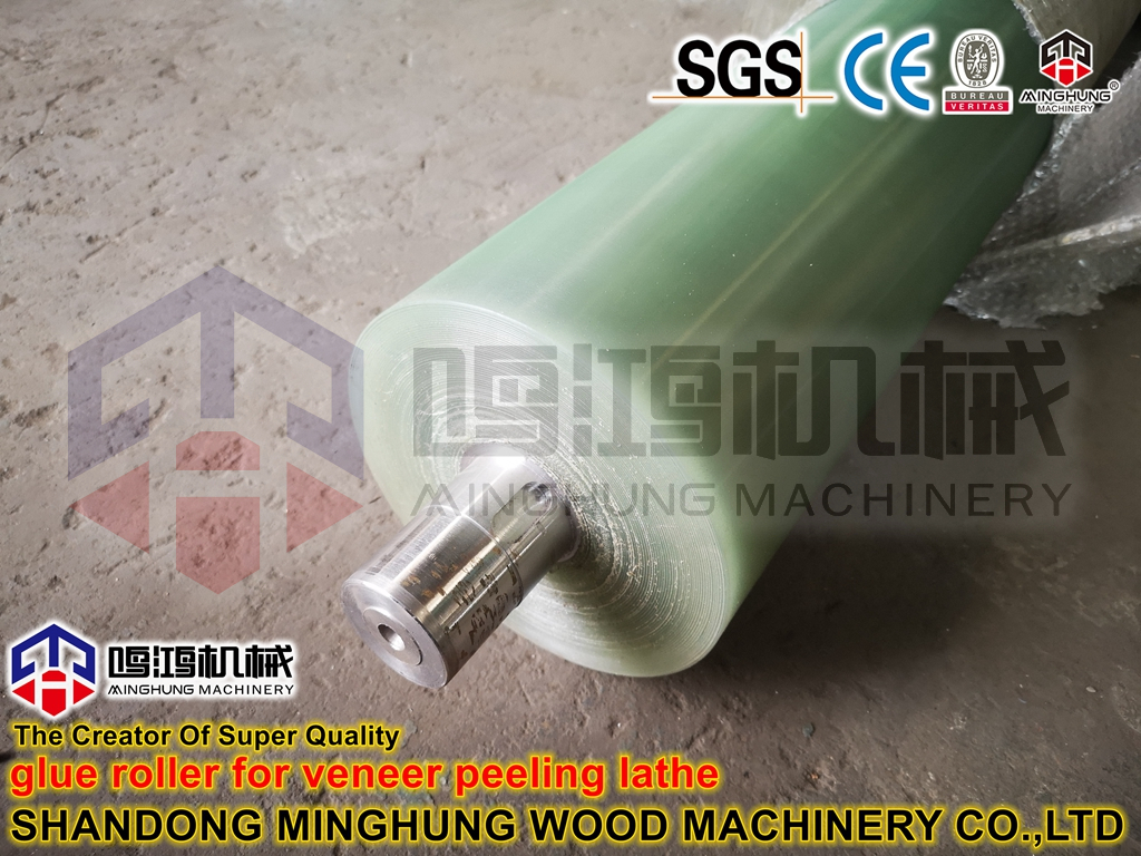 glue roller for veneer peeling machine rubber roller for veneer peeling lathe 