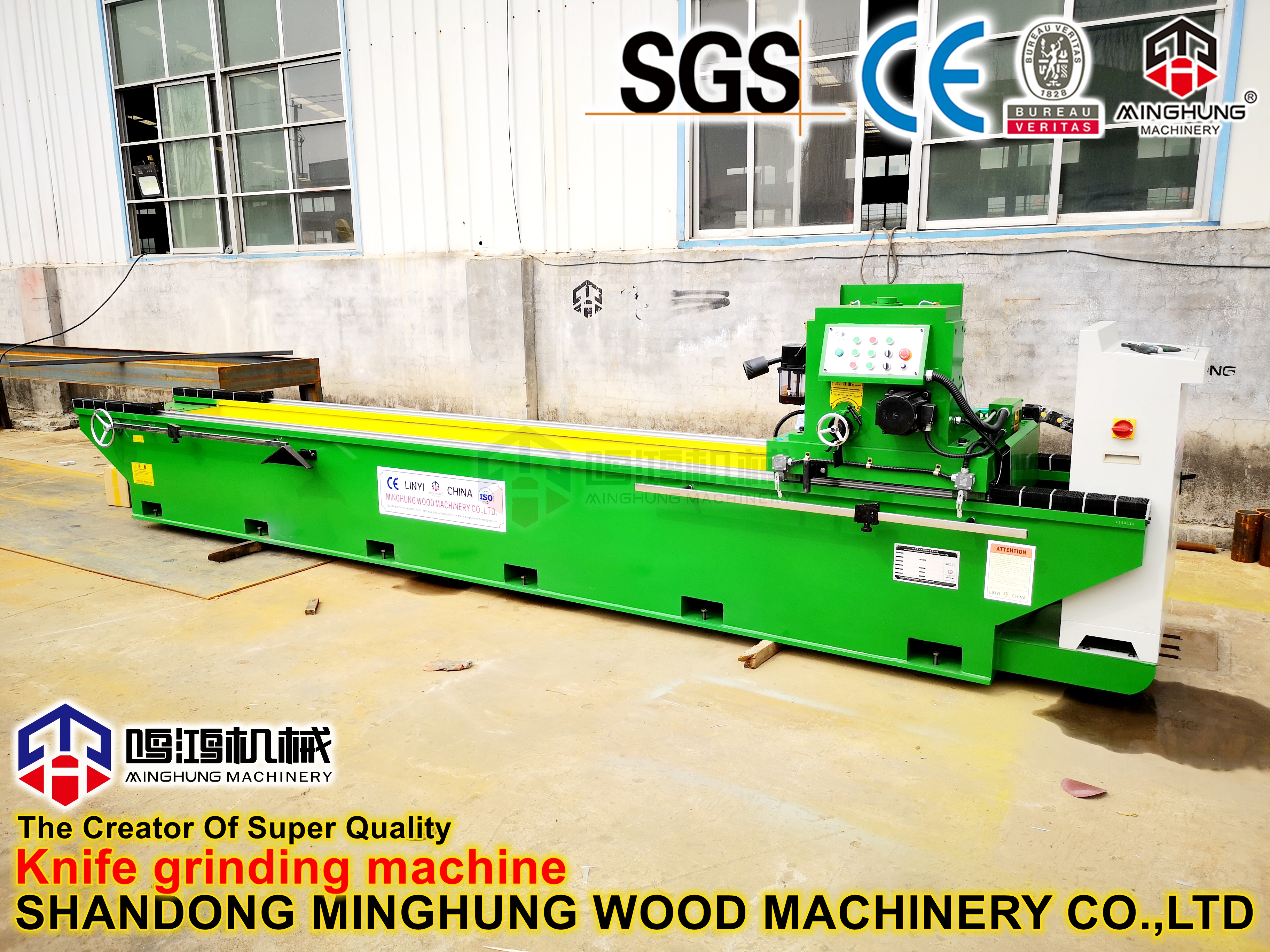 Linear Magnetic Chuck Knife Grinding Machine