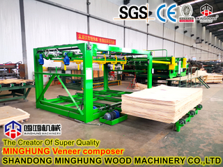Plywood Veneer Core Sewing Jointing Composing Machine