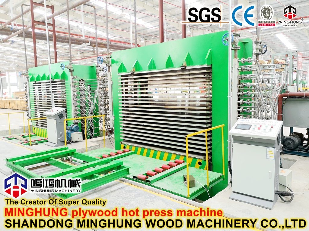 Hydraulic Oil/Steam Heating Plywood Hot Press
