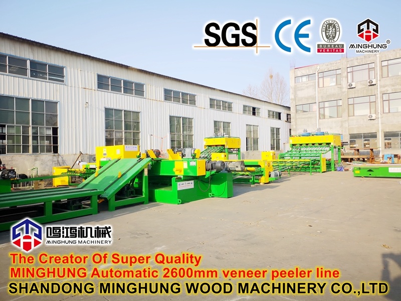 Veneer Peeling Equipment for Plywood Veneer Production
