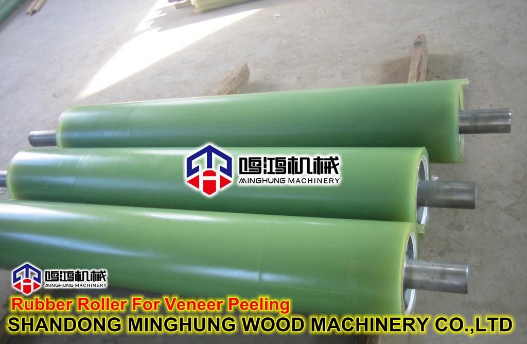 glue roller for veneer peeling machine rubber roller for veneer peeling lathe 