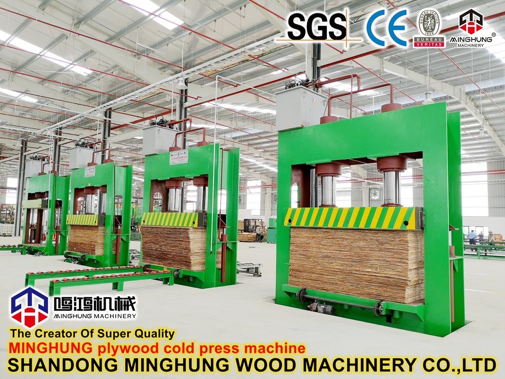 Plywood Cold Press with 500t Pressure