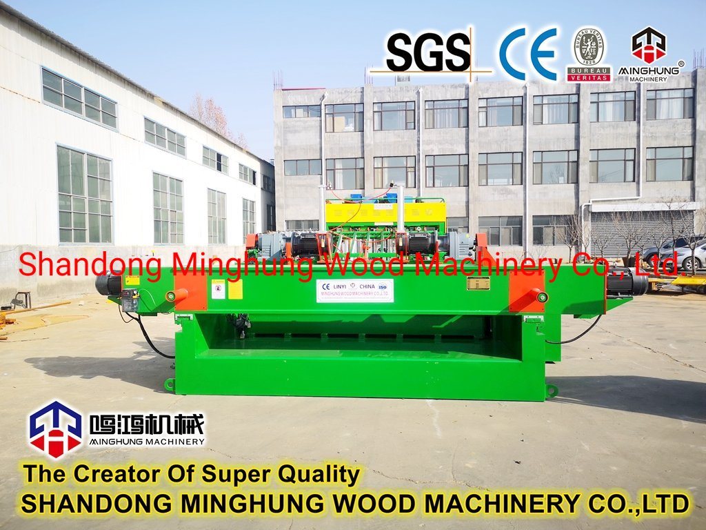 1500mm Spindleless Wood Cutting Machine Log Peeling Machine
