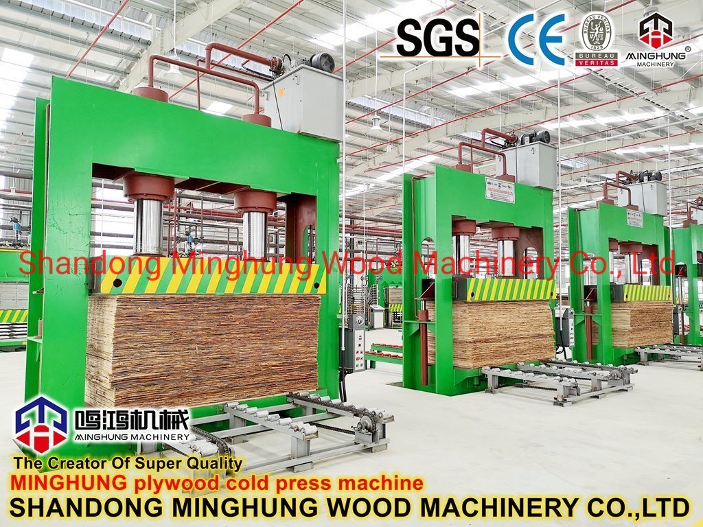Glued Veneer Plywood Sheet Press Cold Press