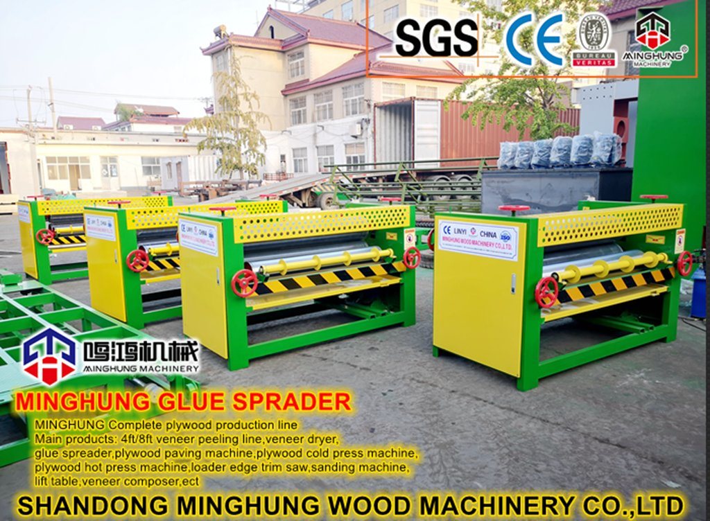 Glue Coating Spreader Machine for Woodworking Machinery