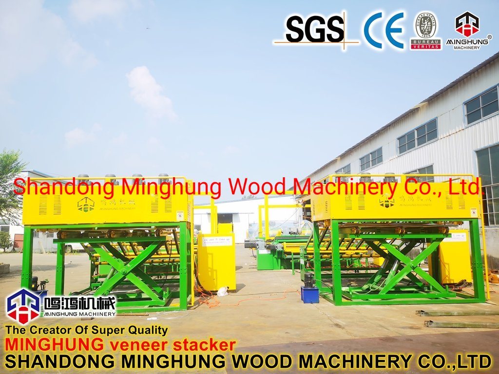 High Efficiency Vacuum Wood Veneer Sorting Machine