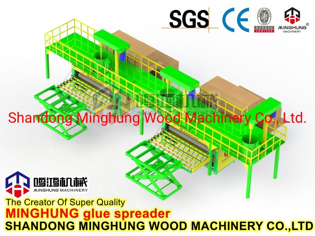 Veneer Plywood Glue Spreader Machine