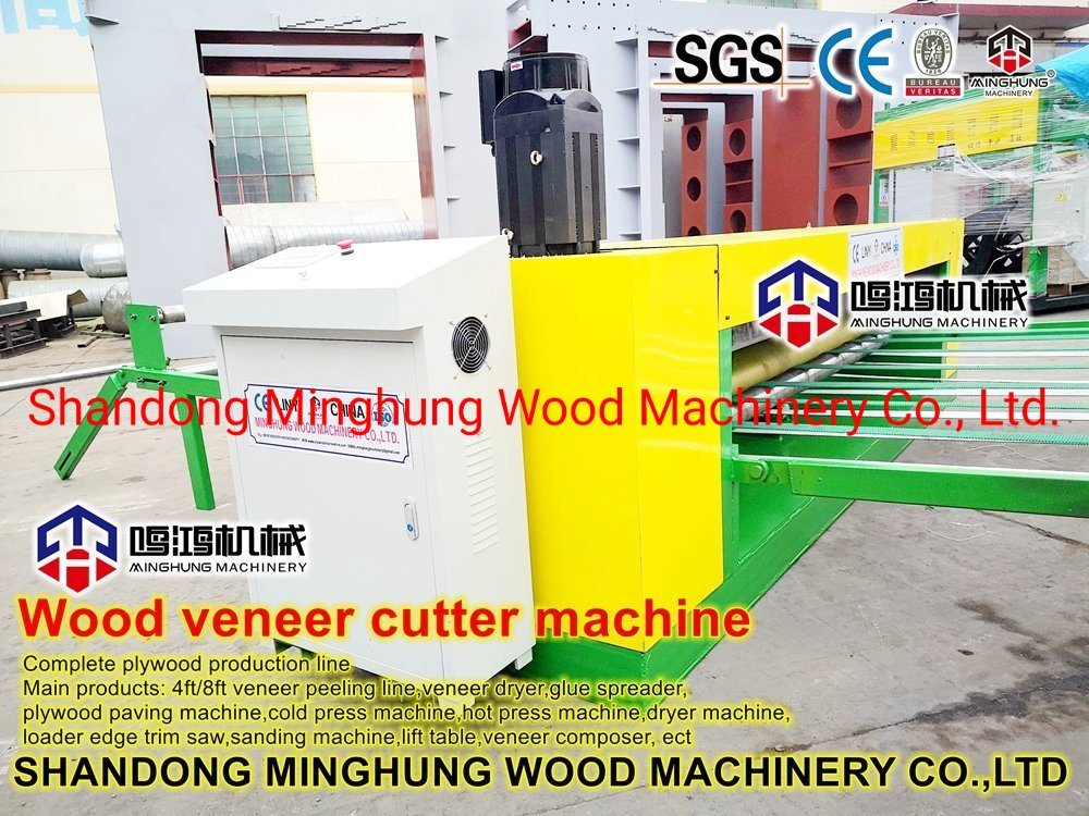 Tree Veneer Peeling Machine Cutting Machine
