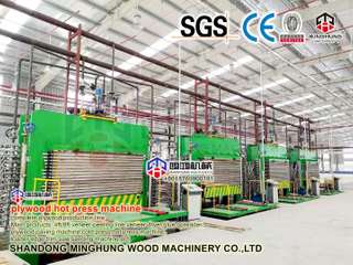 Door Surface Embossing Hydraulic Hot Press Machine