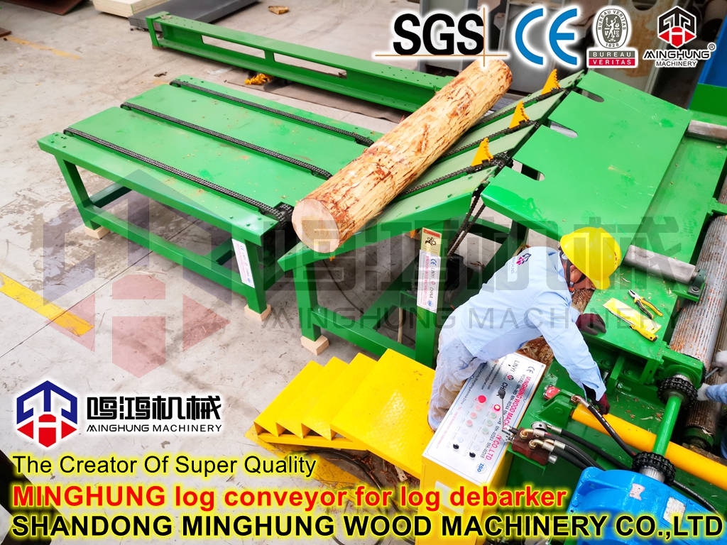 Log Infeeder for Convey Wood Into Wood Veneer Machine