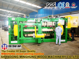 Wood Veneer Processing Machine for Peeling Log