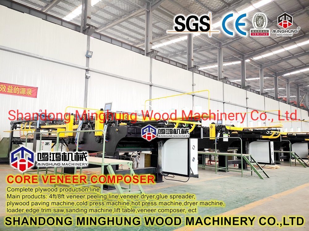 Veneer Core Jointing Splicing Machine for Manufacturing Plywood Board