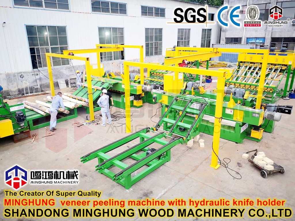 Wood Rotary Veneer Lathe
