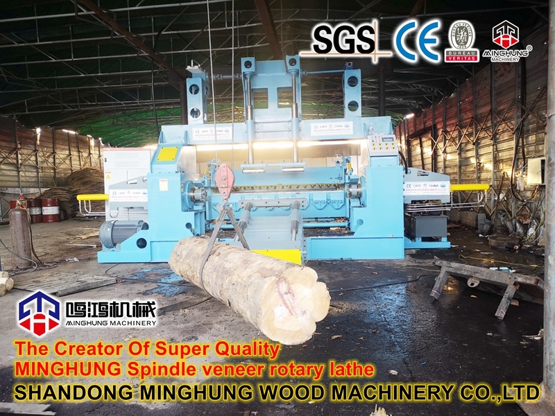 Plywood Making Machine Spindle Peeling Machine for Face Veneer