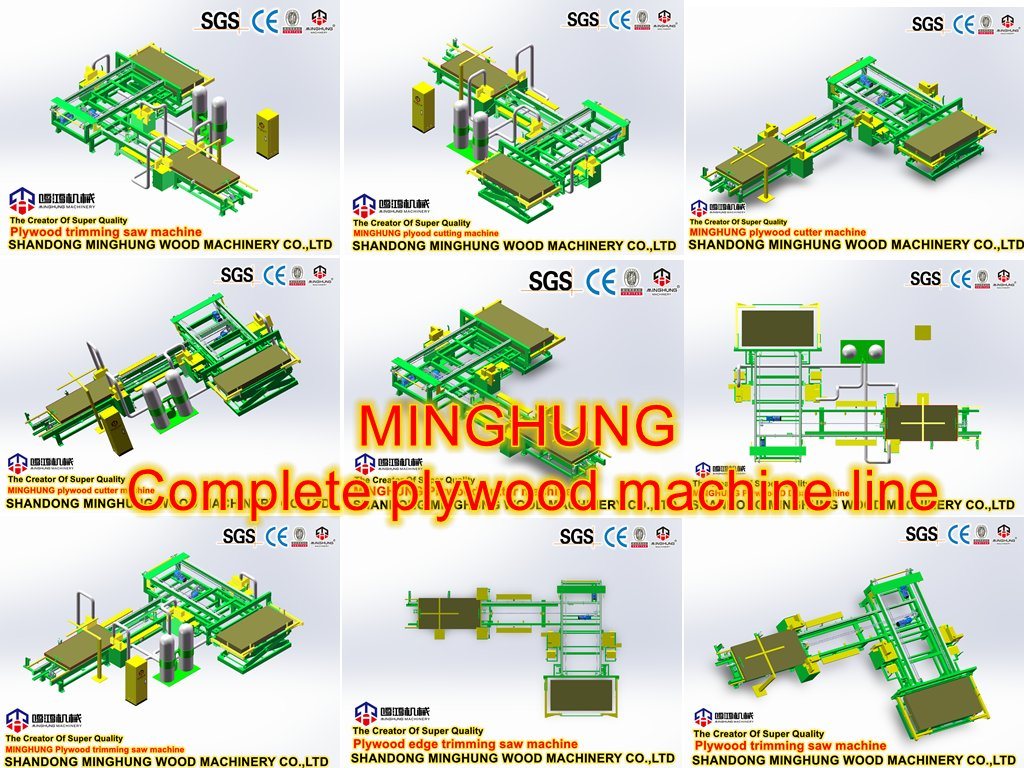 Woodworking Industry Plywood Panel Production Line