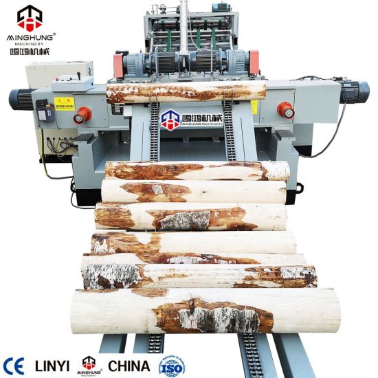 Automatic Wooden Peeling Processing Machine