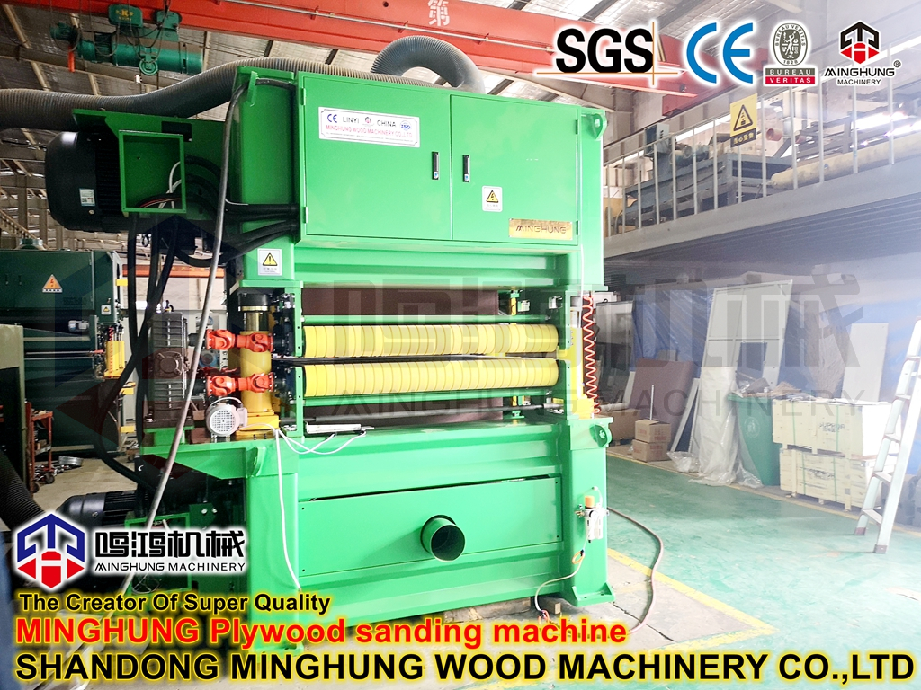 Automatic CNC Plywood Panel Wide Belt Sanding Machine