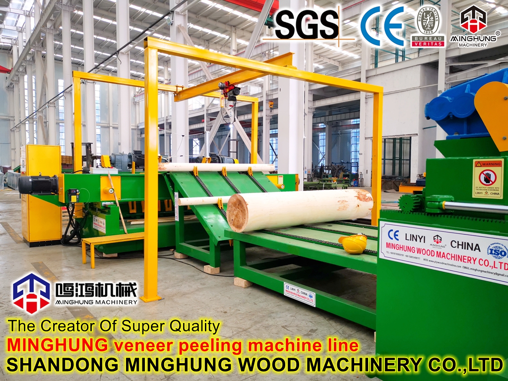 Wood Log Conveyor for Veneer Peeling Machine